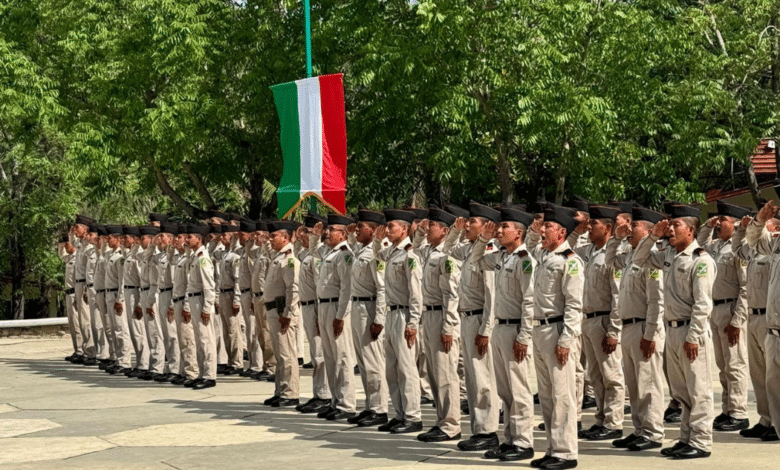 Inician su servicio militar 108 jóvenes en Chiapas