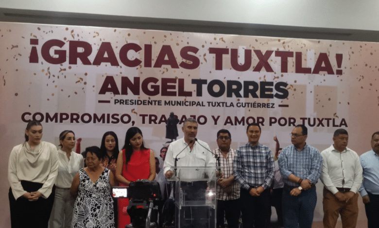 Ángel Torres garantiza un modelo de municipio en Tuxtla Gutiérrez