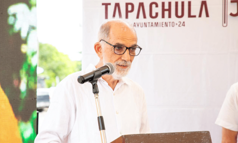 Ponen nombre de investigador a calle de Tapachula