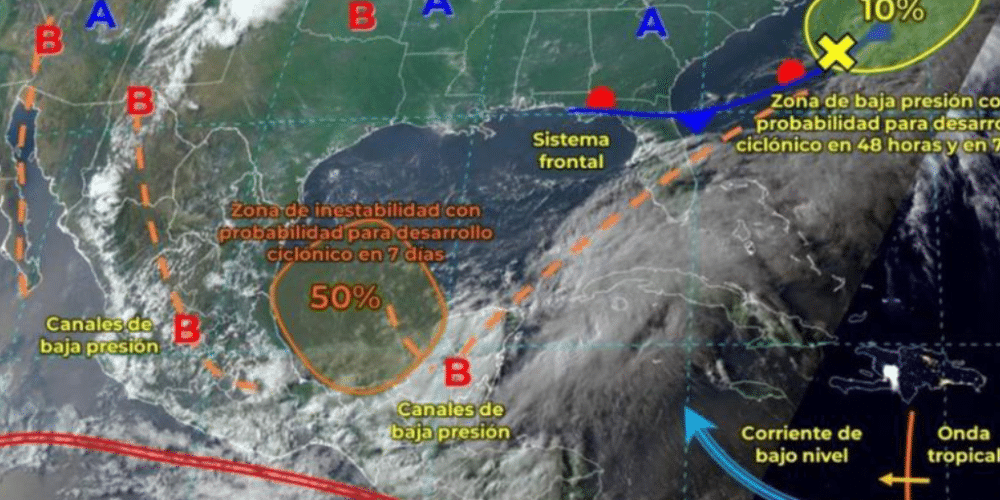 Continuaran las lluvias en gran parte del Sur