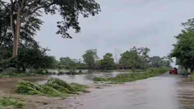 Ciudad Hidalgo afectado por desbordamiento del Suchiate