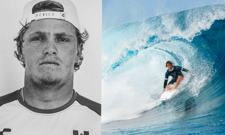 Alan Cleland, surfista mexicano que hará historia en los JO