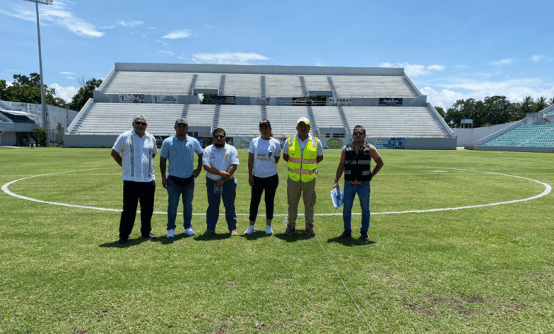 Revisan instalaciones del Estadio Olímpico de Fútbol