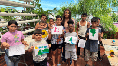 Niños y jóvenes cuidan y protegen el medio ambiente en Tapachula