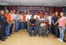 Sesión para atender a las personas con discapacidad en Tapachula