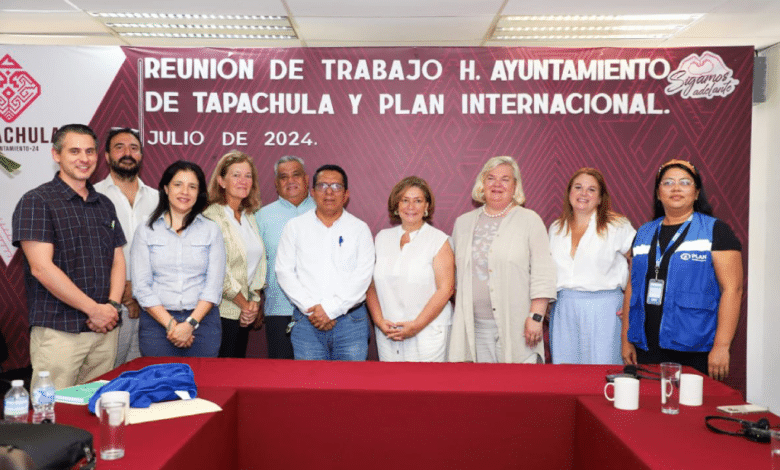 Mesa de trabajo para el plan internacional de México