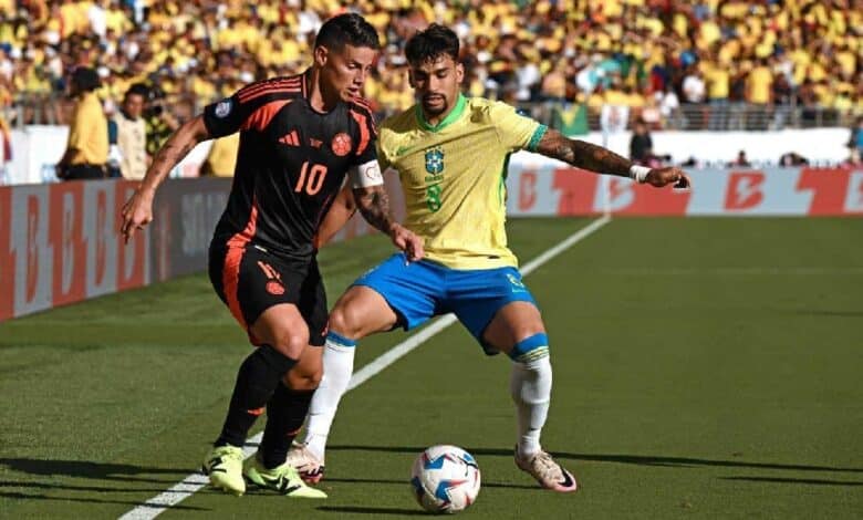 Colombia y Brasil empatan, avanzan en la Copa América