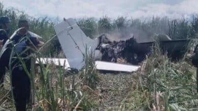 Fallecen mexicanos tras desplome de narcoavioneta en Venezuela