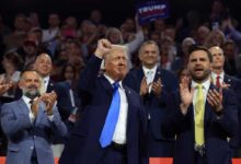 Trump se aparece en la segunda noche de la Convención Republicana