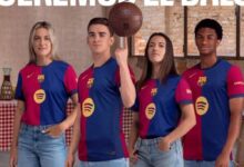 Con estrellas del Barcelona, presentan nueva camiseta