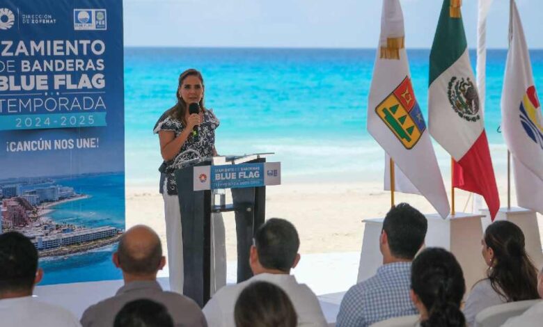 Quintana Roo, la entidad con más certificaciones Blue Flag a nivel nacional: Mara Lezama