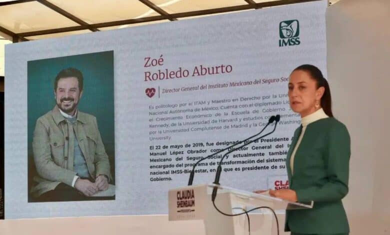 Ratificación de Zoé Robledo frente al IMSS fortalecerá la institución