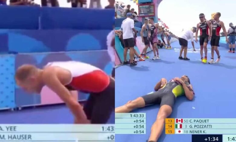 Atleta olímpico vomita tras nadar en aguas contaminadas del Río Sena