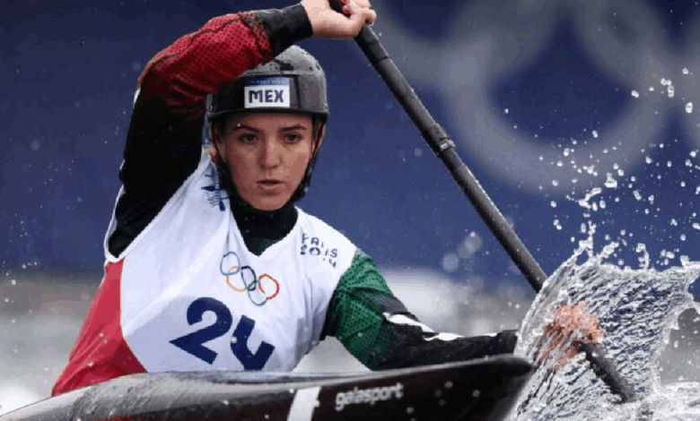 Mexicana Sofía Reinoso fuera de semifinales del canotaje slalom