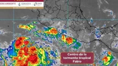 Se forma la tormenta tropical Fabio en el Océano Pacífico