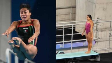 Vázquez y Estudillo avanzan a la semifinal de trampolín 3 metros