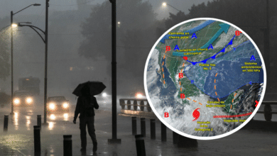 Pronóstico meteorológico para 24 de septiembre: Lluvias y temperaturas extremas