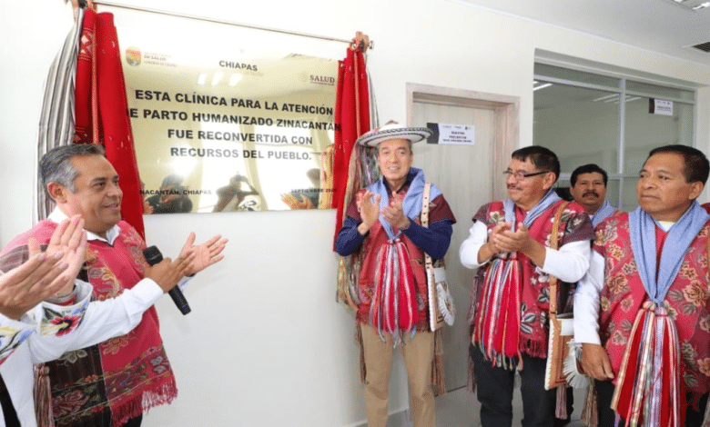 Inauguraron en Zinacantán clínica de parto humanitario