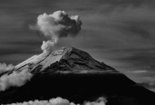 Alerta por posible emisión de ceniza del volcán Popocatépetl