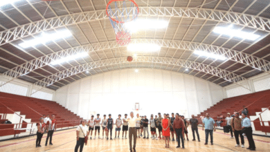 Rehabilitación de la unidad deportiva en Chiapa de Corzo