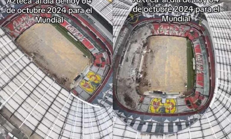 Así luce el Estadio Azteca por las remodelaciones para Mundial 2026