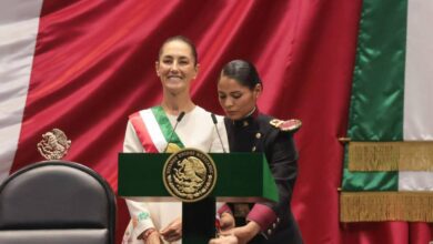 Hoy llegamos las mujeres a conducir los destinos de nuestra hermosa nación: presidenta Claudia Sheinbaum