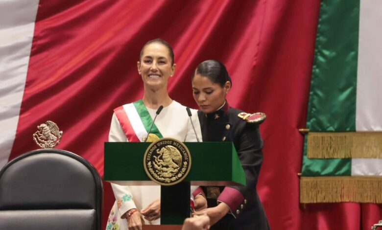 Hoy llegamos las mujeres a conducir los destinos de nuestra hermosa nación: presidenta Claudia Sheinbaum