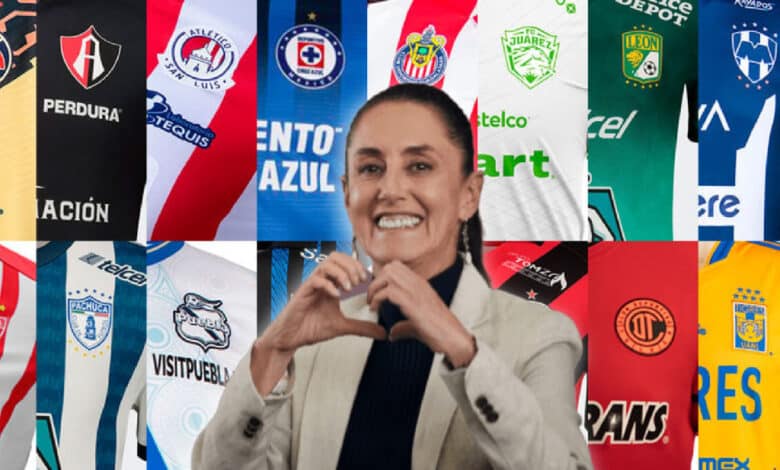 ¿A qué equipo de la Liga MX apoya a Claudia Sheinbaum?