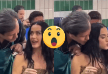 Mesero besa a Katy Perry en taquería; incómodo momento es viral