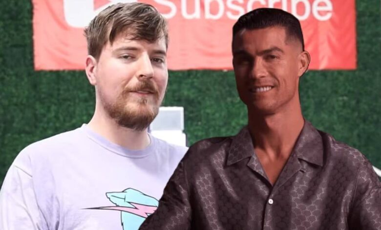 Cristiano Ronaldo realiza épica colaboración con MrBeast