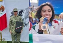 Medallista olímpica recibe ascenso en Ejército Mexicano