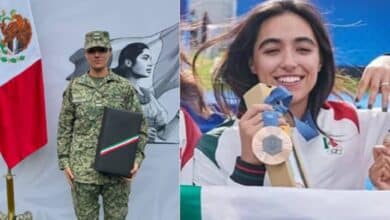 Medallista olímpica recibe ascenso en Ejército Mexicano