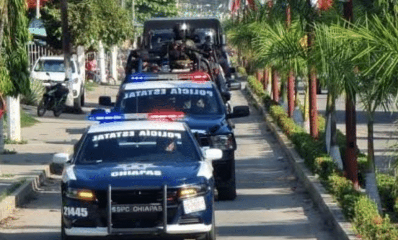 Polícia en Chiapas