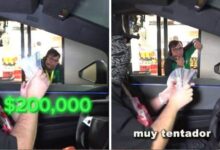 Tiktoker ofrece 200 mil pesos a joven de 7-Eleven para que renuncie