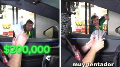 Tiktoker ofrece 200 mil pesos a joven de 7-Eleven para que renuncie