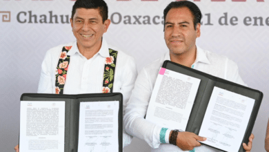 Firman Chiapas y Oaxaca convenio de seguridad