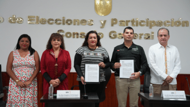 Firman convenio IEPC y Secretaría de Seguridad del Pueblo el marco del Proceso Electivo de Oxchuc a realizarse del 23 al 26 de febrero