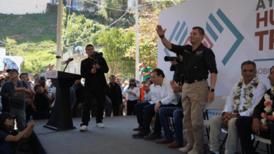 Óscar Aparicio acompañó al gobernador del estado a la entrega de ayuda humanitaria en Amatenango de la Frontera