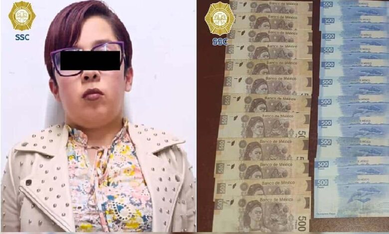 Detienen a mujer vinculada con extorsiones a adultos mayores