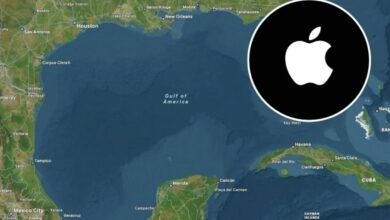 Apple actualiza sus mapas y renombra a Golfo de México