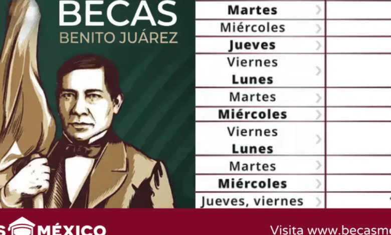 Dan a conocer el calendario de pagos Beca Benito Juárez