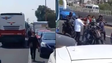 Un video logró mostrar un acto heroico sucedido el pasado lunes en la autopista México-Pachuca, en Ecatepec.