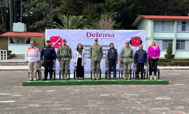 Realizan ceremonia de bienvenida de los conscriptos y mujeres voluntarias al servicio militar