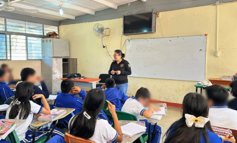 SSP brinda atención al sector educativo en materia de prevención del delito