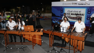 Vida al parque bicentenario en Tuxtla con el evento ¡Que viva el Cine Marimba!