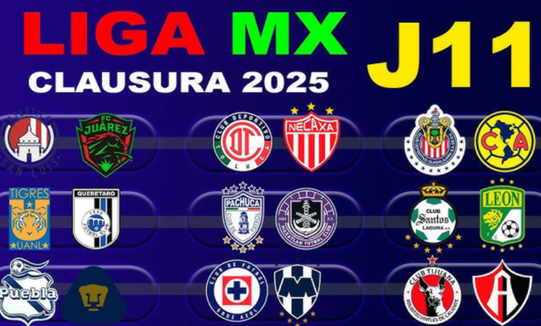 Horarios y canales para ver la jornada 11 del Clausura 2025