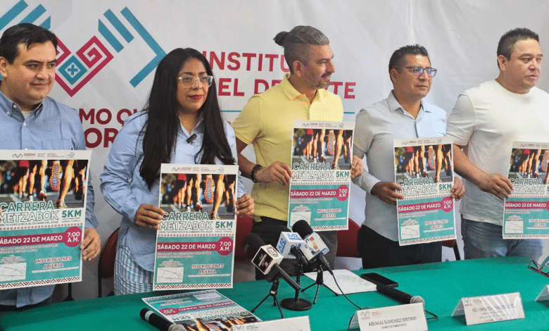 Presentan la carrera pedestre “Metzabok” para fomentar el cuidado del agua en Chiapas