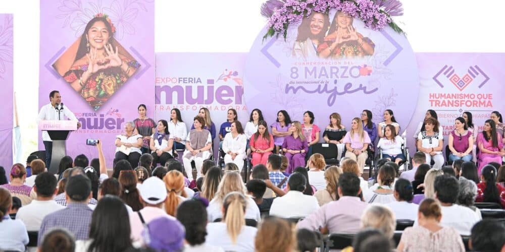 Eduardo Ramírez inaugura la Expo Feria “Mujer Transformadora”; y reconoce la lucha histórica de las mujeres por sus derechos