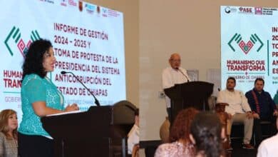 Sistema Anticorrupción presenta informe y toma protesta a su presidencia