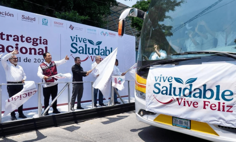 En Chiapas, Estrategia Nacional, Vive Saludable, Vive Feliz